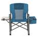 ARROWHEAD OUTDOOR Folding Director’S Chair W/Side Table & Integrated Cooler, Cup Holder, Storage Pouch, Breathable Mesh Back, Supports Up To 450Lbs | Wayfair