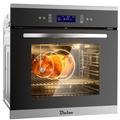 Dalxo 24" 2.6 Cubic Feet Electric Convection Touch Screen Wall Oven | 23.43 H x 23.43 W x 21.5 D in | Wayfair DXOOVEN-TH