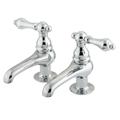 Kingston Brass KS3201AL Restoration Basin Tap Faucet, Polished Chrome - Kingston Brass KS3201AL