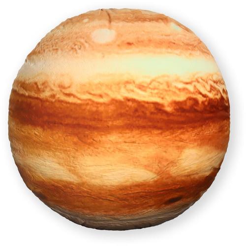 Vercart - Sonnensystem Thema Jupiter Dekoratives Kissen Wissenschaft Pädagogisches