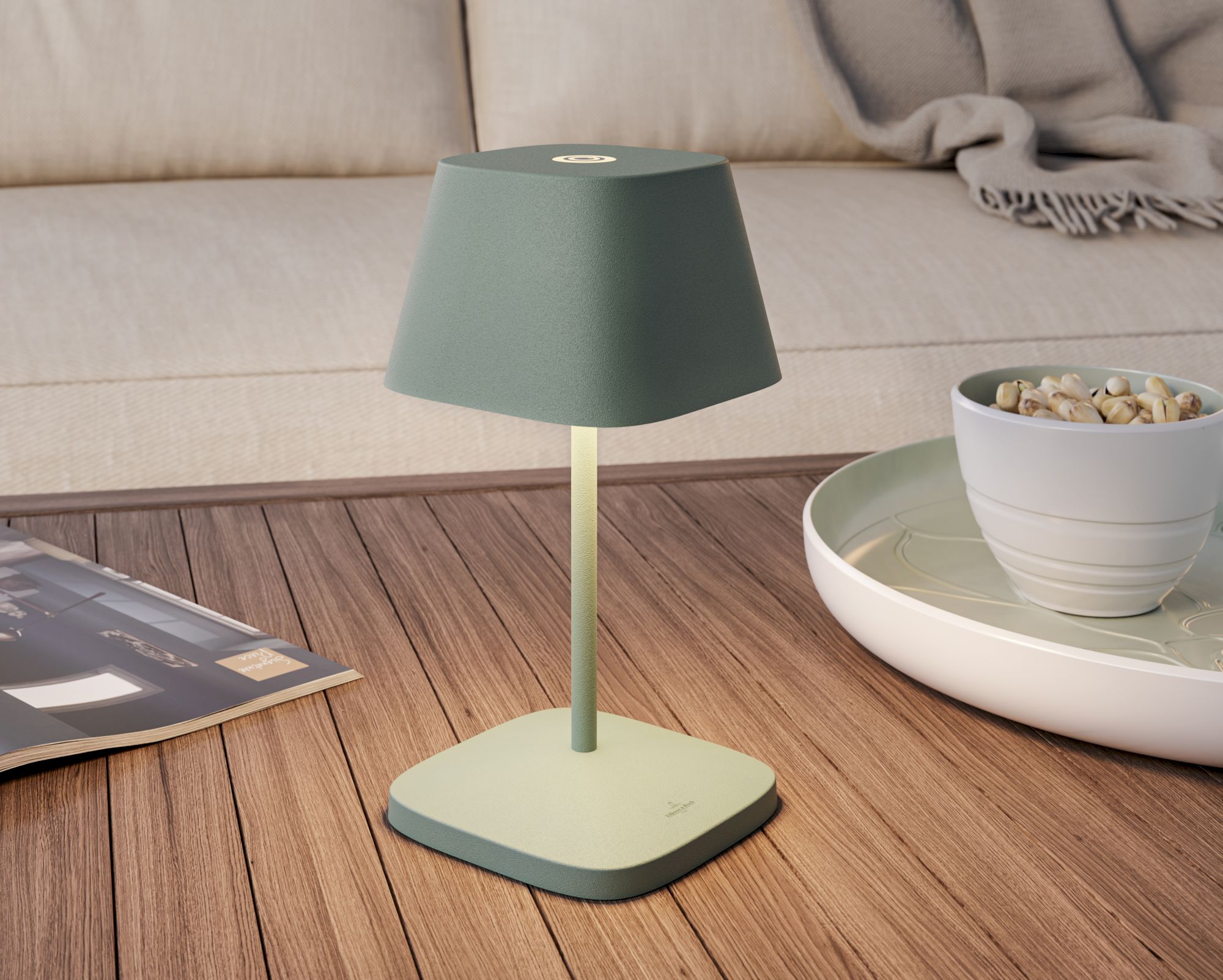 Villeroy&Boch »Neapel 2.0« Tischleuchte dimmbar Sand Image