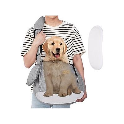 Ownpets 10-25-lbs. Sling Dog & Cat Carrier, Grey