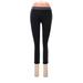 Reebok Active Pants - Mid/Reg Rise: Black Activewear - Women's Size X-Small