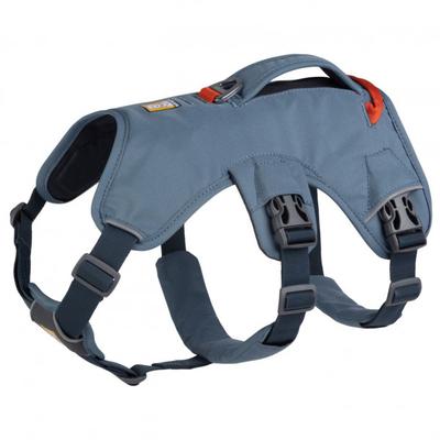 Ruffwear - Web Master Harness - Hundegeschirr Gr XXS - Chest: 33-43 cm blau