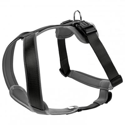 Hunter - Harness Neoprene - Hundegeschirr Gr Bauchumfang 42-53 cm - Halsumfang 39 cm schwarz/grau Image