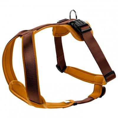 Hunter - Harness Neoprene - Hundegeschirr Gr Bauchumfang 42-53 cm - Halsumfang 39 cm braun/ karamell Image