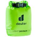 Deuter - Light Drypack 1 - Packsack Gr 1 l grün