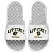 ISlide White Appalachian State Mountaineers Varsity Football Helmet Slide Sandals