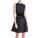Kate Spade Dresses | Kate Spade New York Star Bright Velvet Bow And Flare Dress | Color: Black | Size: 4