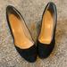 J. Crew Shoes | J Crew Wedge Heel | Color: Black | Size: 9.5