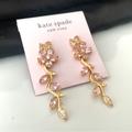Kate Spade Jewelry | Kate Spade Flower Pendant Earrings | Color: Gold/Pink | Size: Os