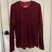 Nike Shirts | Nike Dri-Fit Men’s Running Athletic Long Sleeve Shirt Deep Red Size Medium | Color: Red | Size: M