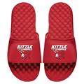 Men's ISlide x BreakingT George Kittle Scarlet NFLPA Over The Middle Slide Sandals