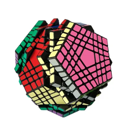 Shengshou Cube magique Megaminx cube professionnel 7x7x7 cube Cube rubik 7x7x7 cube rubik