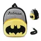 DC Justice League Anime Figure Sac à dos pour enfants sac d'école pour la maternelle Batman Smile