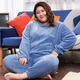 Ensembles de pyjamas d'hiver pour femmes hauts et pantalons à manches longues vêtements de nuit