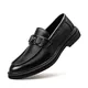 Mocassins italiens en cuir véritable pour hommes mocassins d'affaires chaussures de conduite
