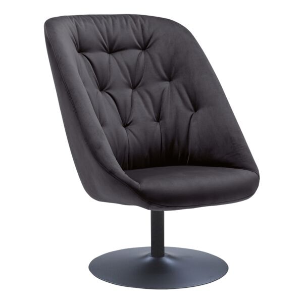 Paperflow Drehsessel »Scoop« schwarz, 70 cm