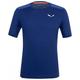 Salewa - Agner Alpine Merino T-Shirt - Merinoshirt Gr 54 blau