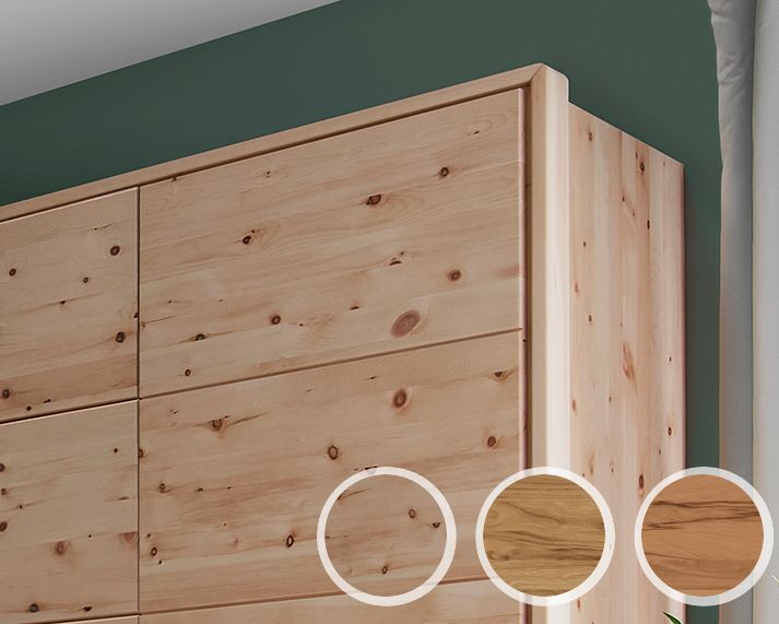 Forestales »Colorado« Passepartout-Rahmen Raster 50 / 3-türig / Kernbuche Image