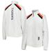 Women's G-III 4Her by Carl Banks White Detroit Tigers Red Flag Full-Zip Track Jacket