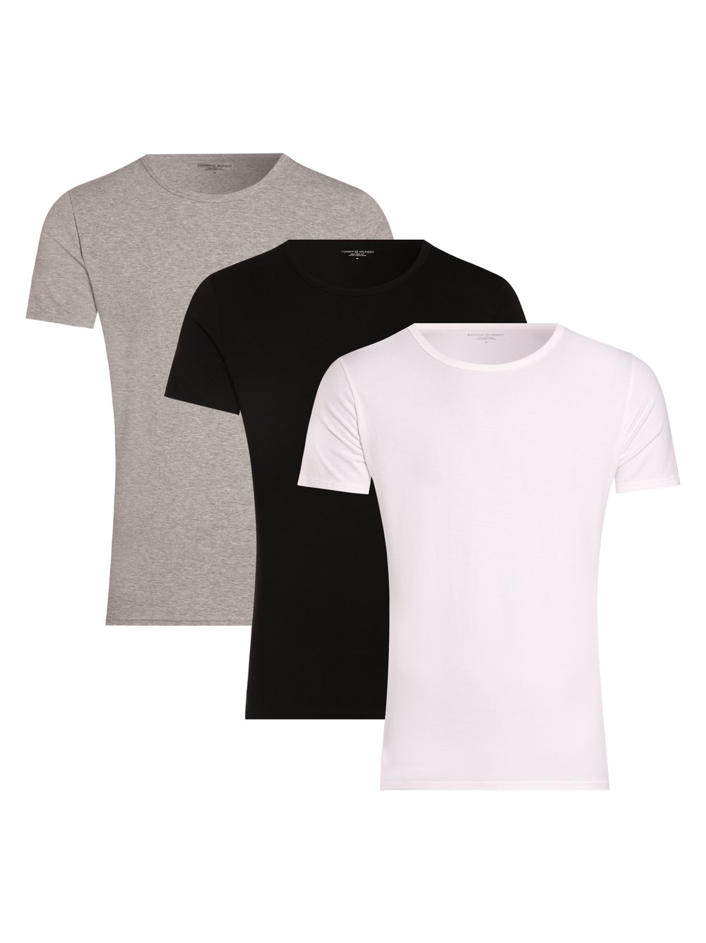 Tommy Hilfiger T-Shirts im 3er-Pack Herren weiß, XXL Image