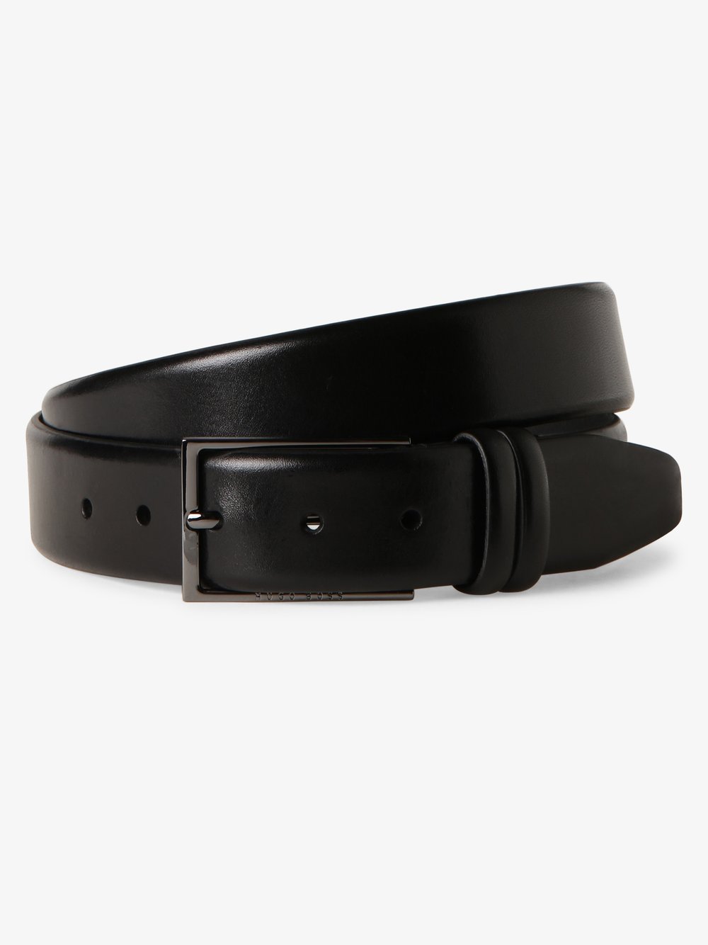 BOSS Ledergürtel Herren schwarz, 80 Image
