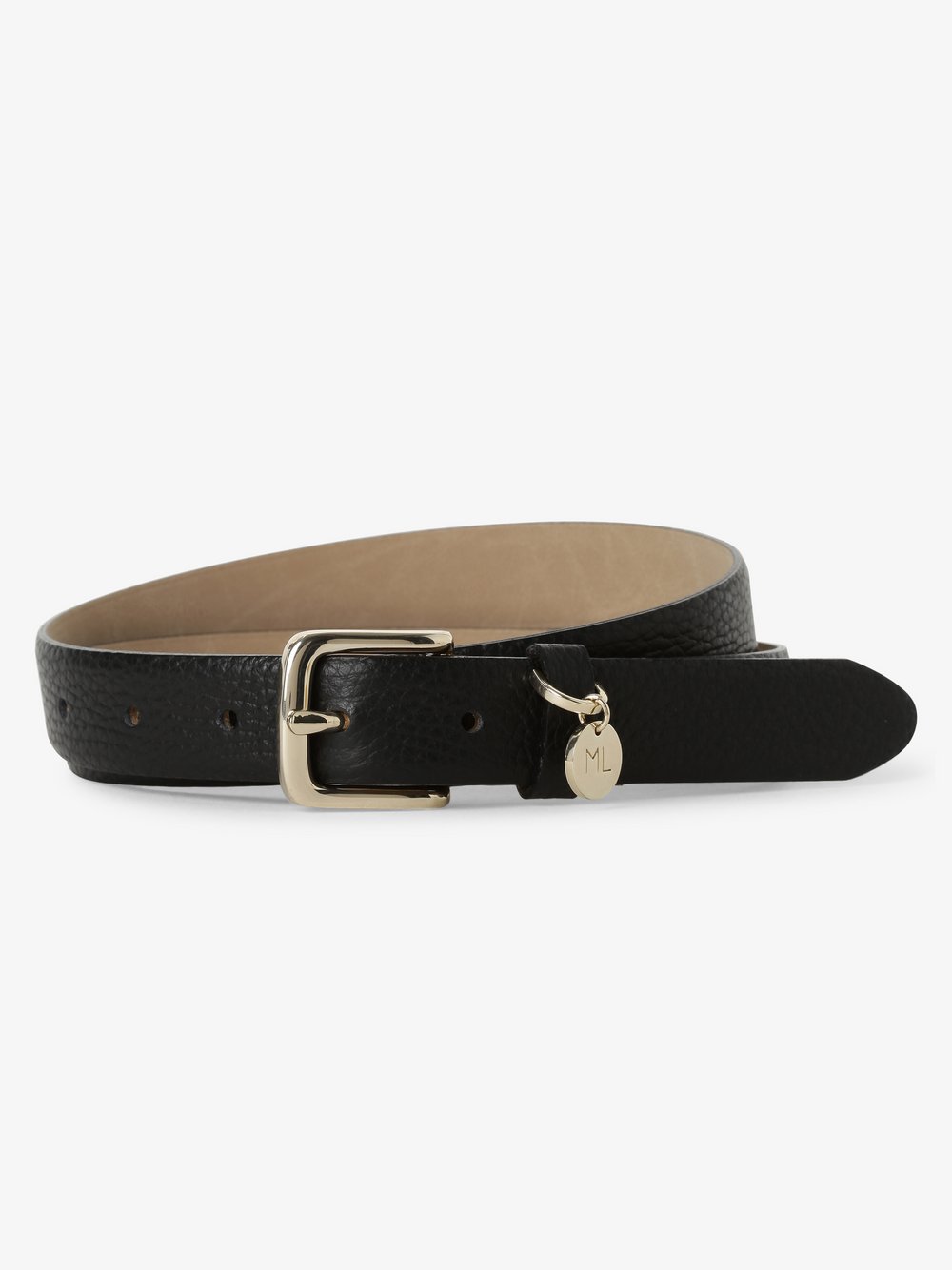 Marie Lund Ledergürtel Damen schwarz, 100 Image