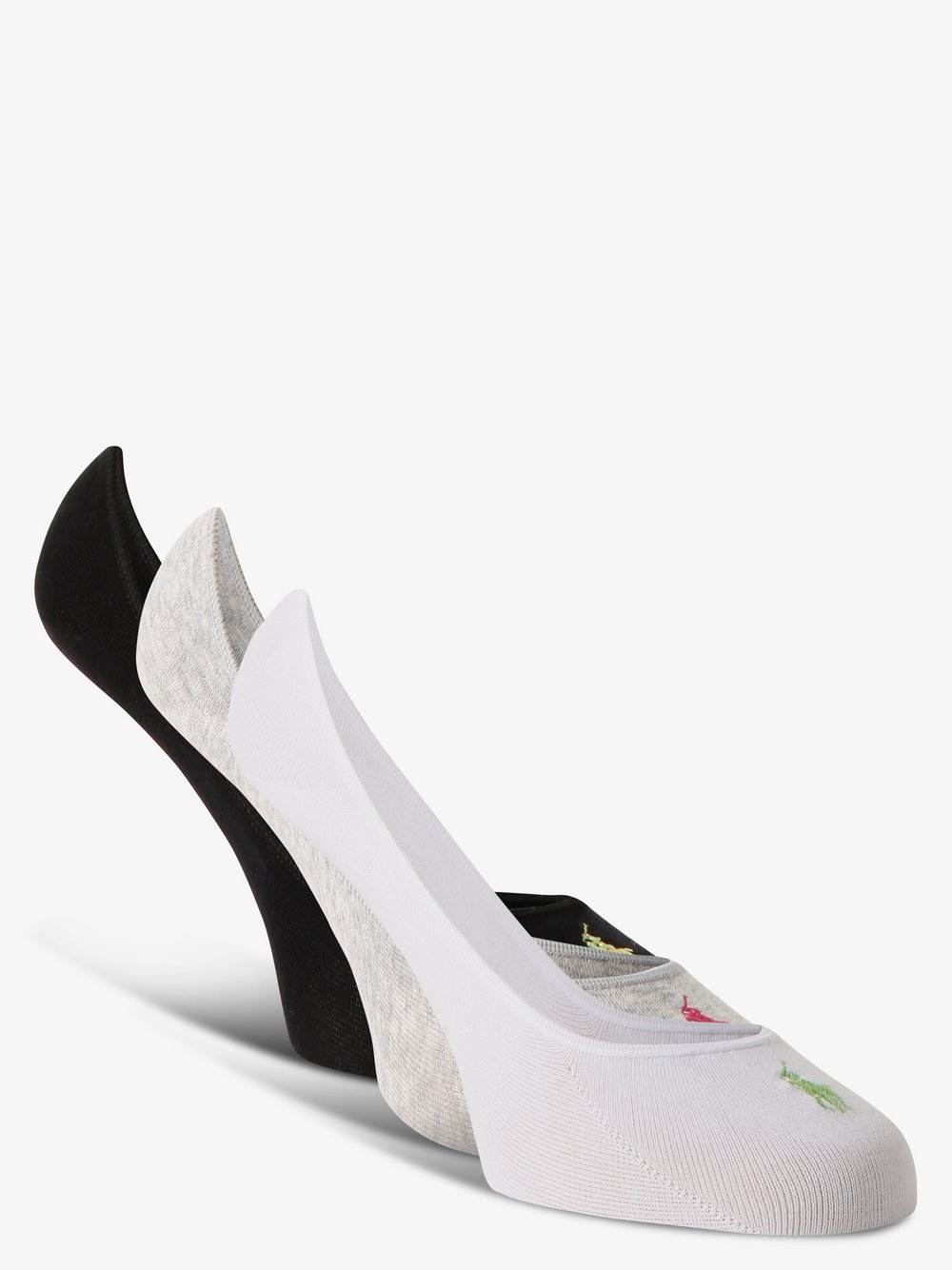 Polo Ralph Lauren Füßlinge im 3er-Pack Damen schwarz, ONE SIZE Image