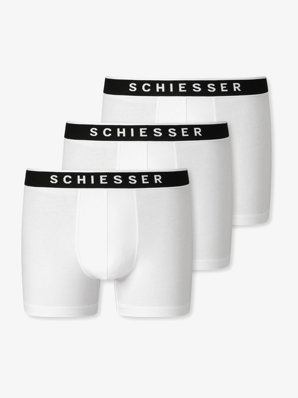 Schiesser Retroshorts Herren weiß, 7 Image