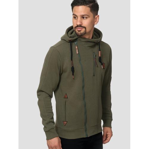 Indicode Hooded Jacket Herren khaki, L