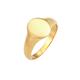 KUZZOI Ring Herren gold, 54