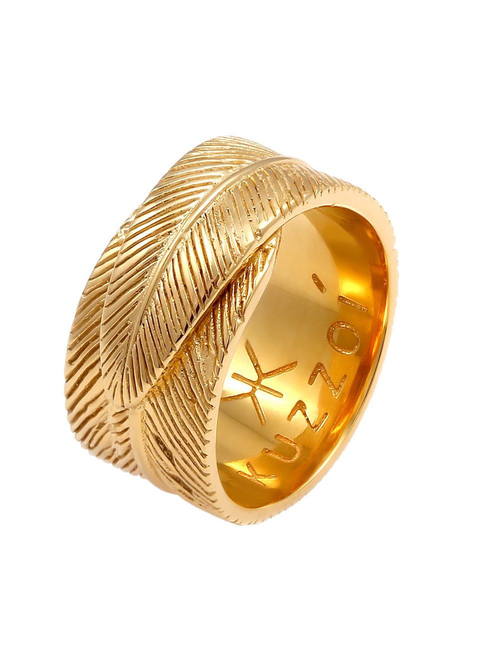 KUZZOI Ring Herren gold, 64 Image