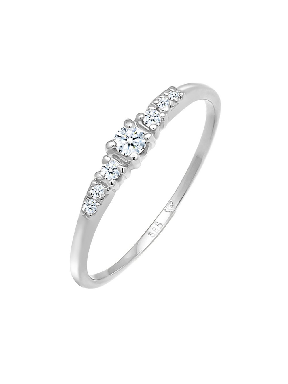 Elli Diamonds Ring Damen silber, 58 Image