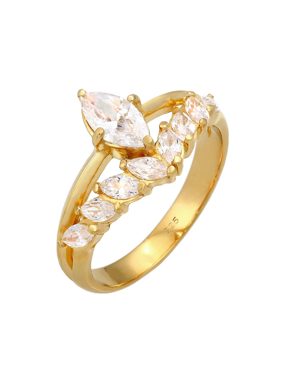 Elli PREMIUM Ring Damen gold, 52 Image