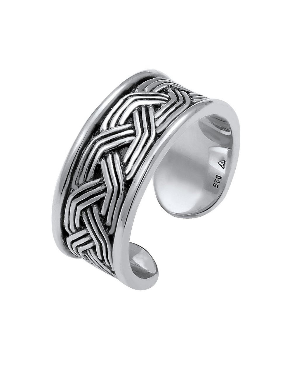 KUZZOI Ring Herren silber, 62 Image