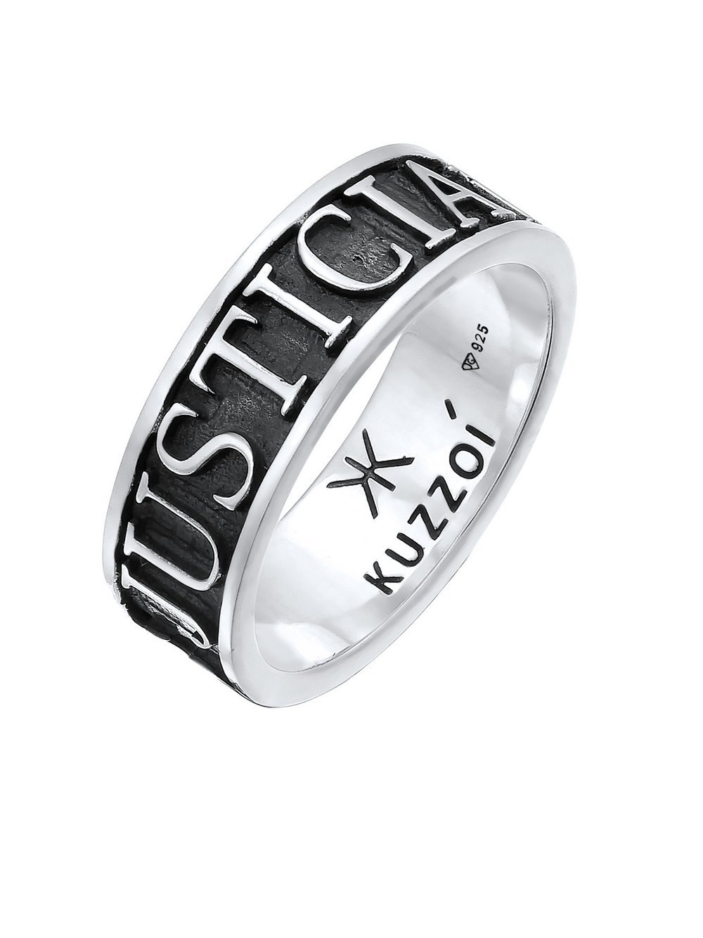 KUZZOI Ring Herren silber, 66 Image
