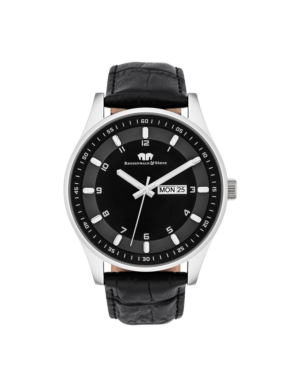 Rhodenwald & Söhne Armband-Uhr Herren silber, ONE SIZE