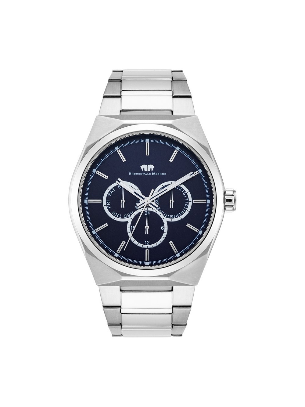 Rhodenwald & Söhne Armband-Uhr Herren silber, ONE SIZE Image