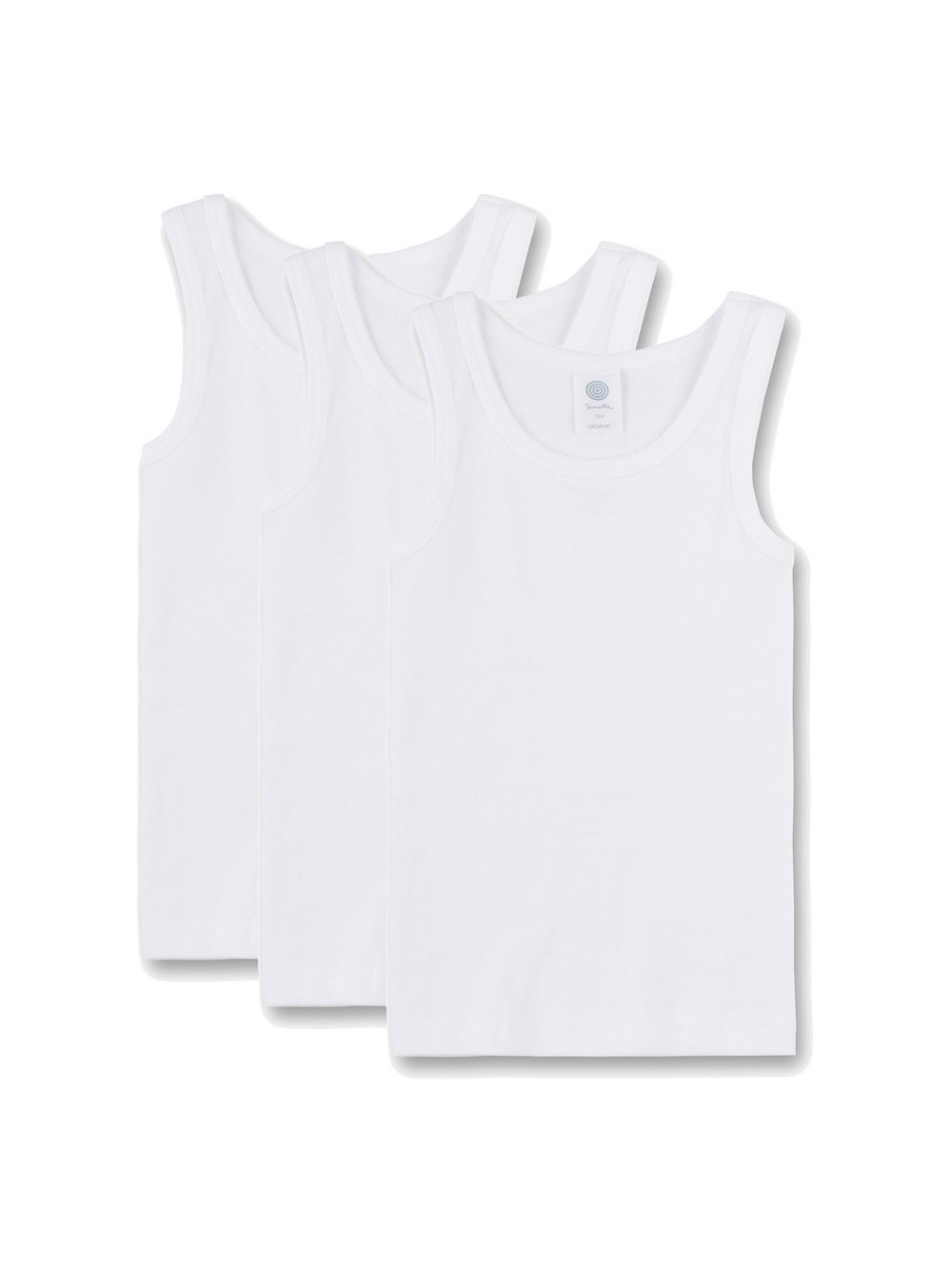 Sanetta Unterhemd 3er Pack Jungen weiß, 140 Image