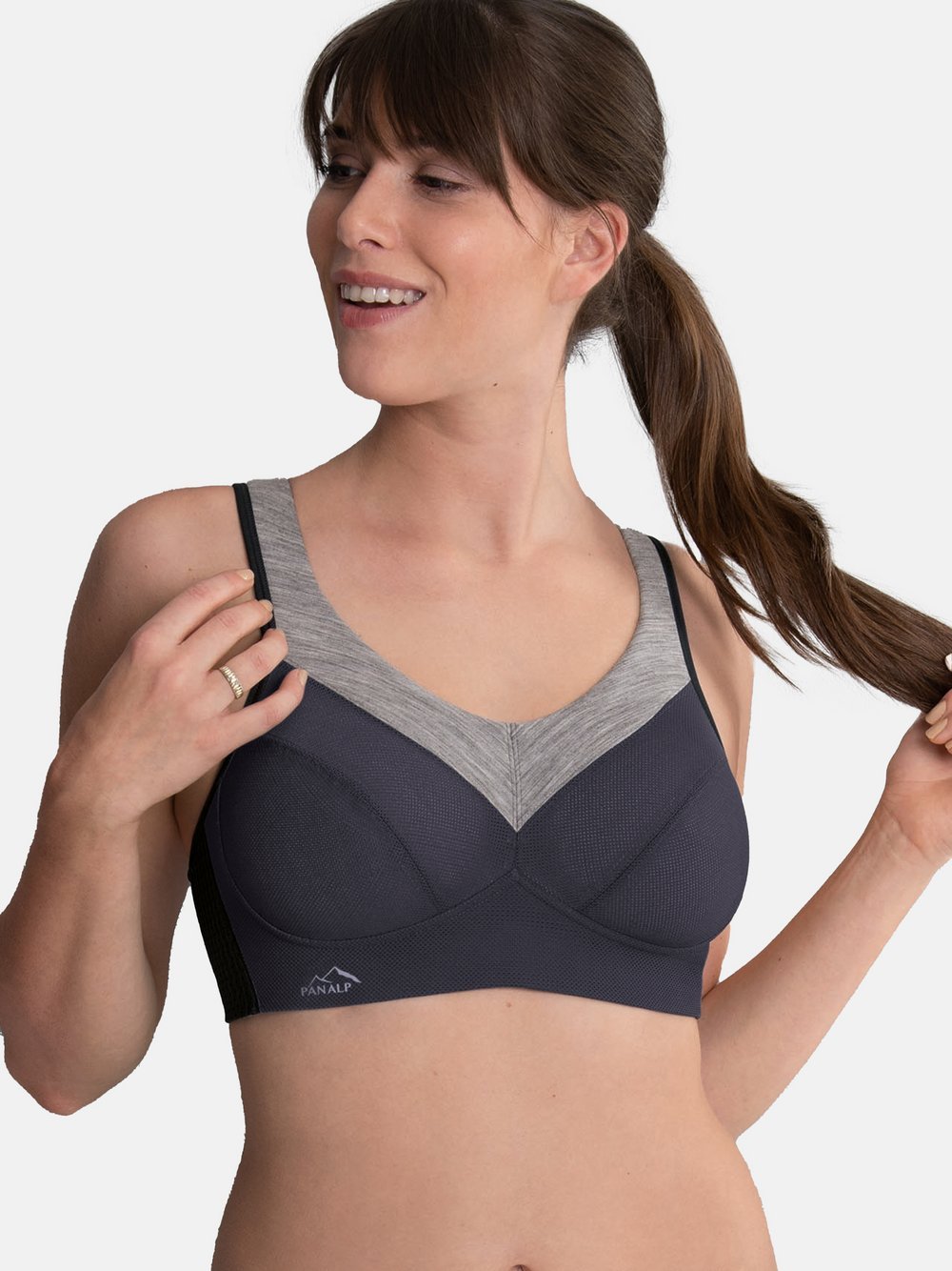 Anita Sport-BH PanAlp Damen grau, 90A