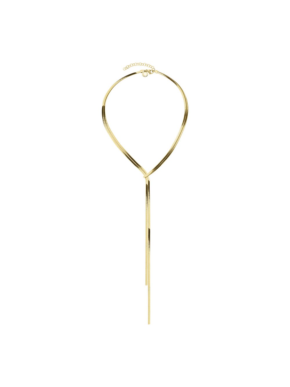 Liebeskind Berlin Kette The Sleek Damen gold, ONE SIZE Image