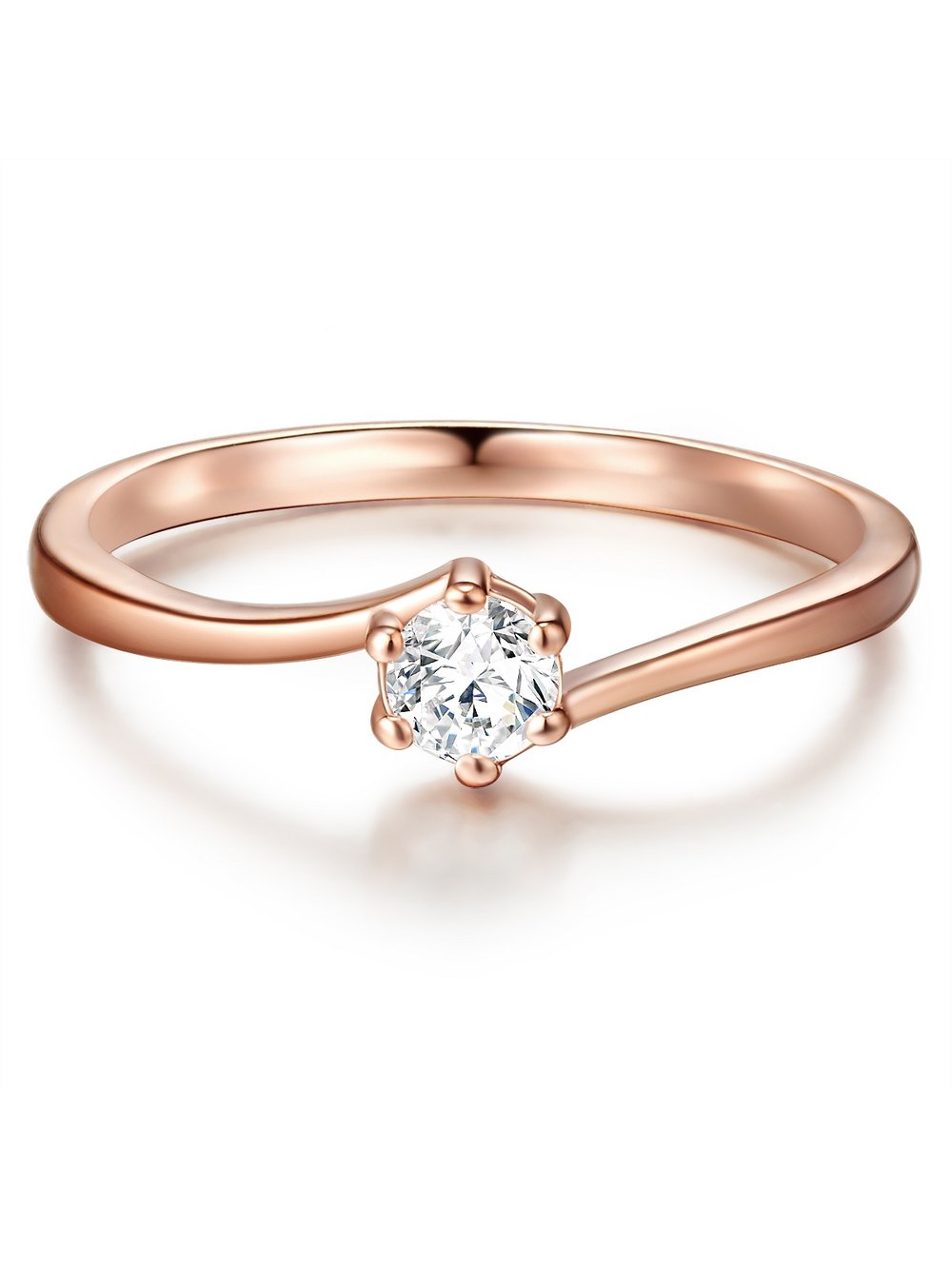 Trilani Ring Damen roségold, 63 Image