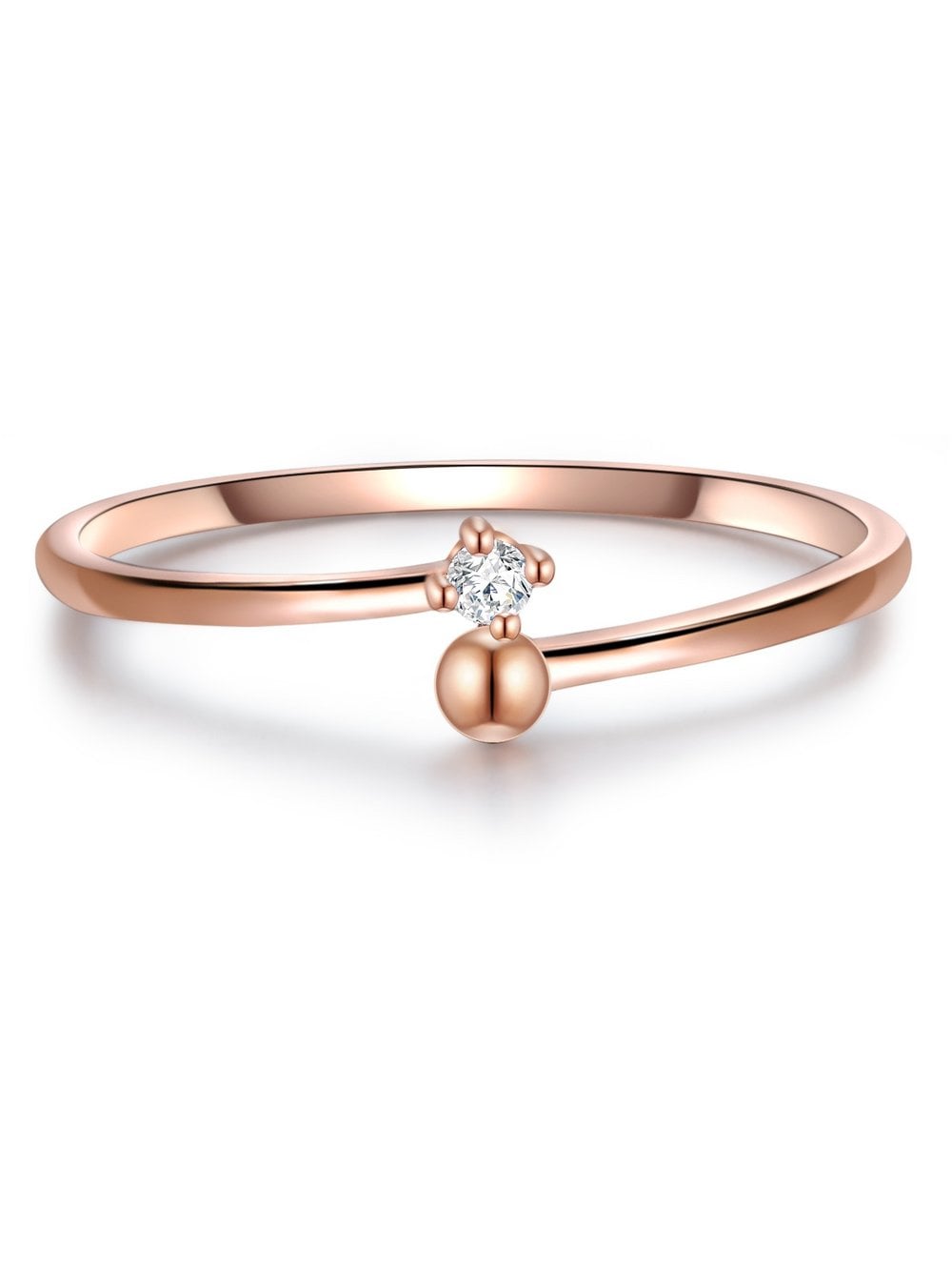 Glanzstücke München Ring Damen roségold, 58 Image