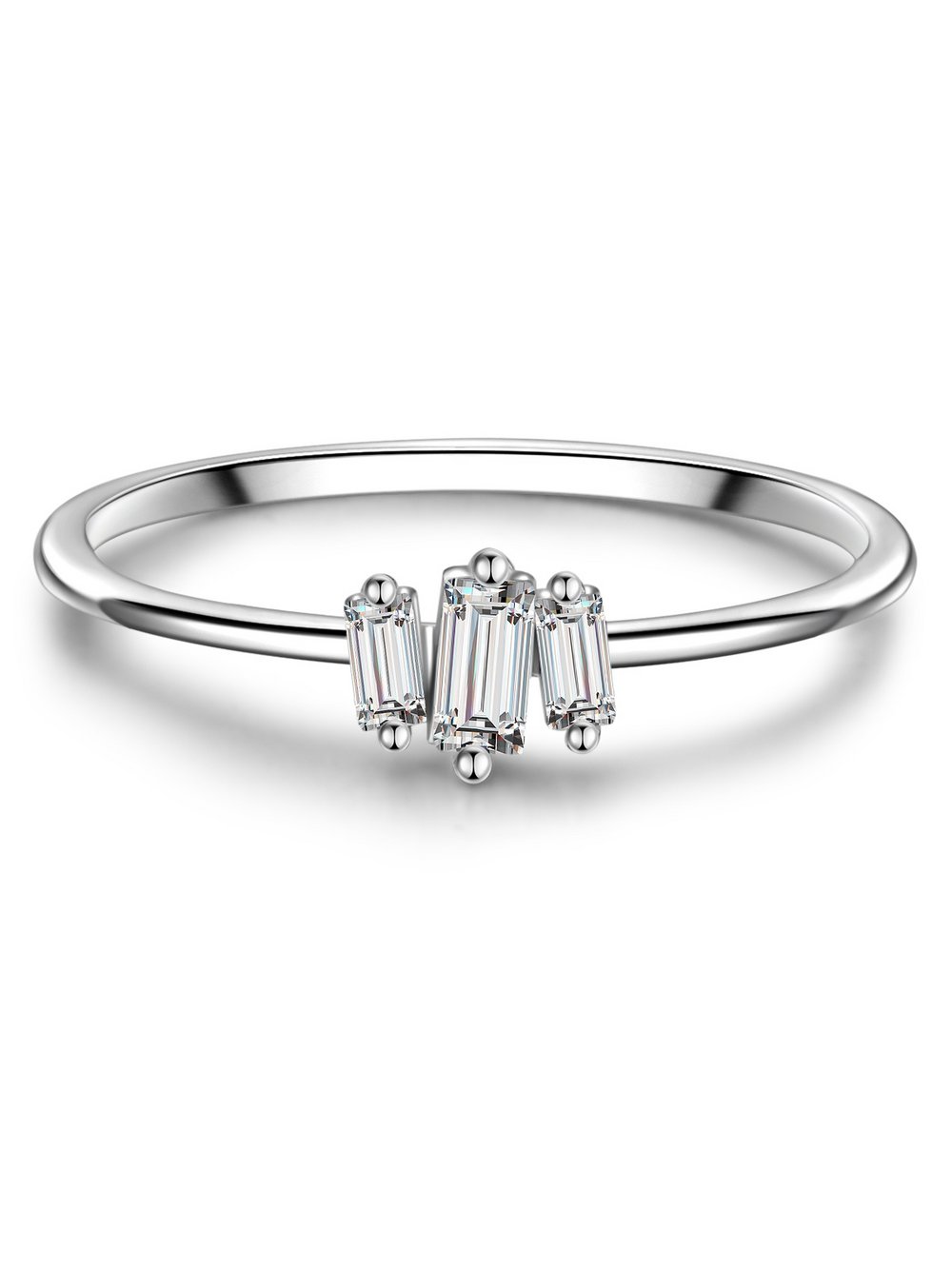 Glanzstücke München Ring Damen silber, 48 Image