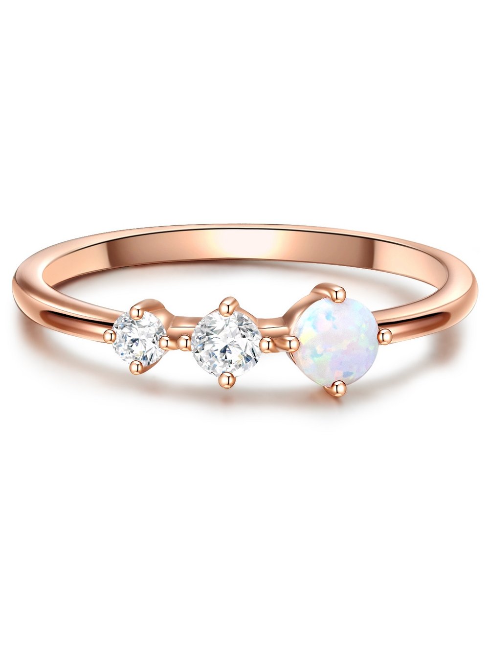 Glanzstücke München Ring Damen roségold, 58 Image