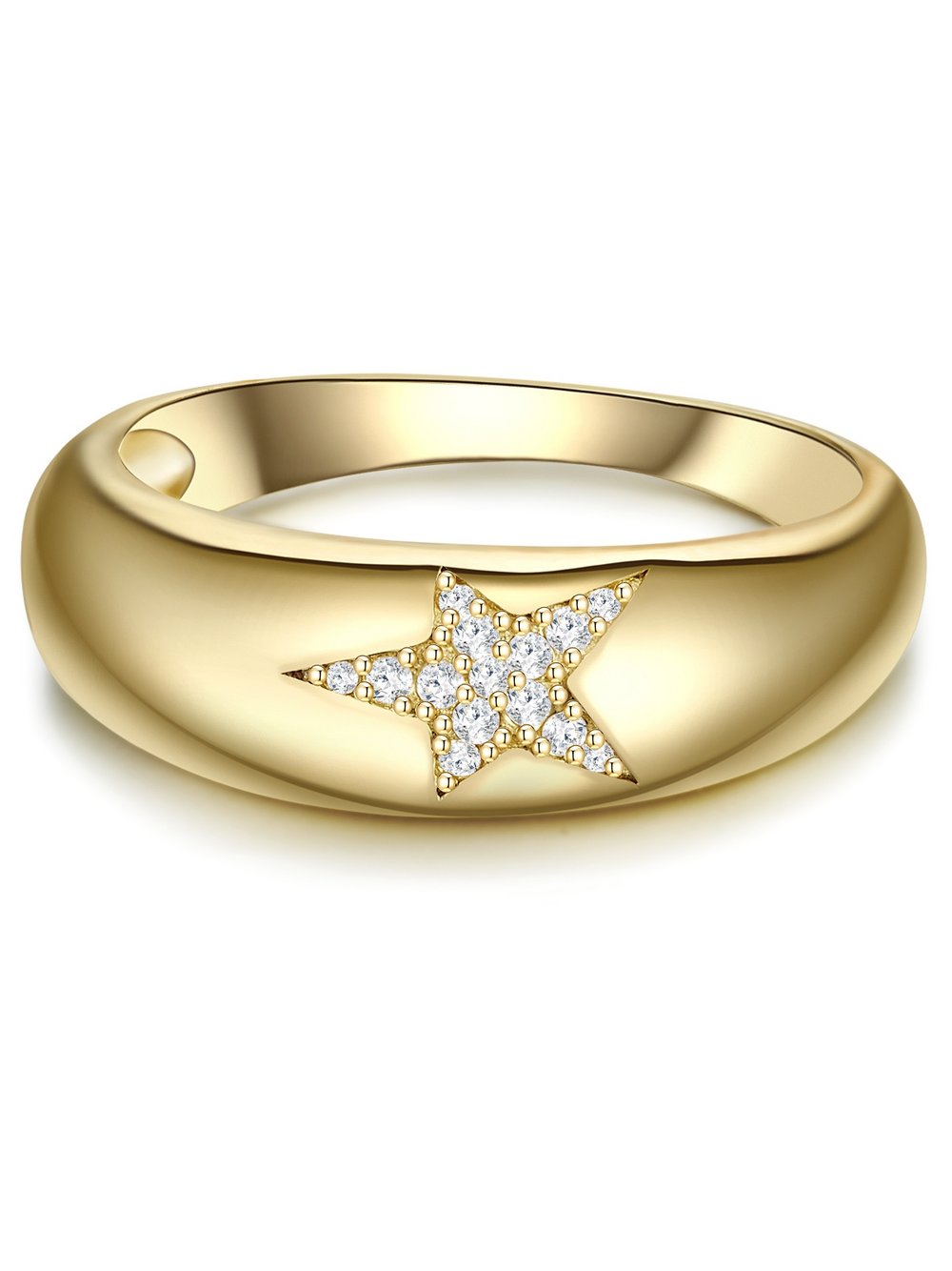 Glanzstücke München Ring Damen gold, 48 Image