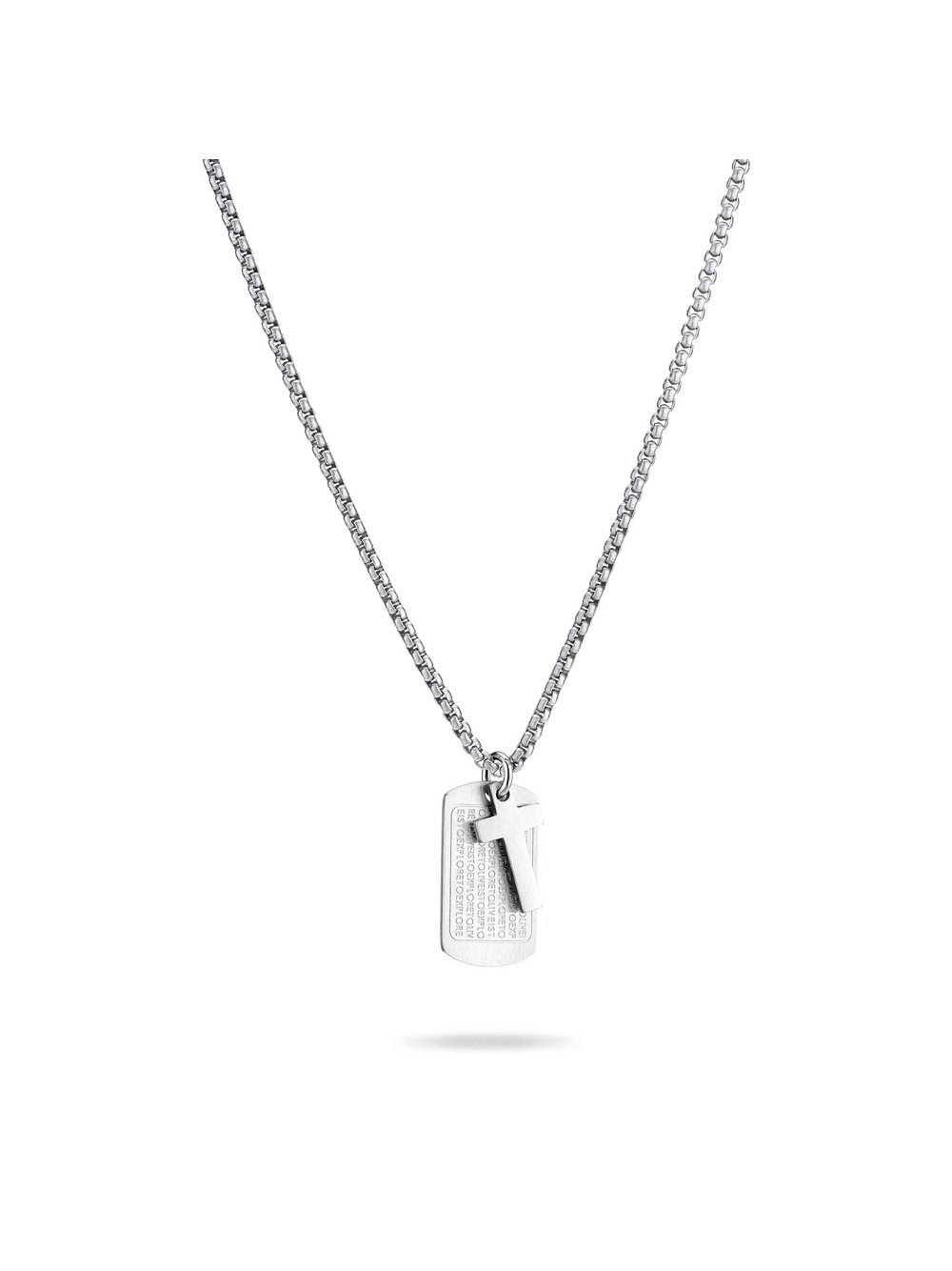 Fynch-Hatton Halskette Herren silber, ONE SIZE