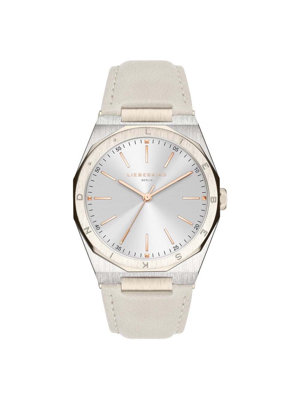 Liebeskind Berlin Armbanduhr Damen beige, ONE SIZE Image