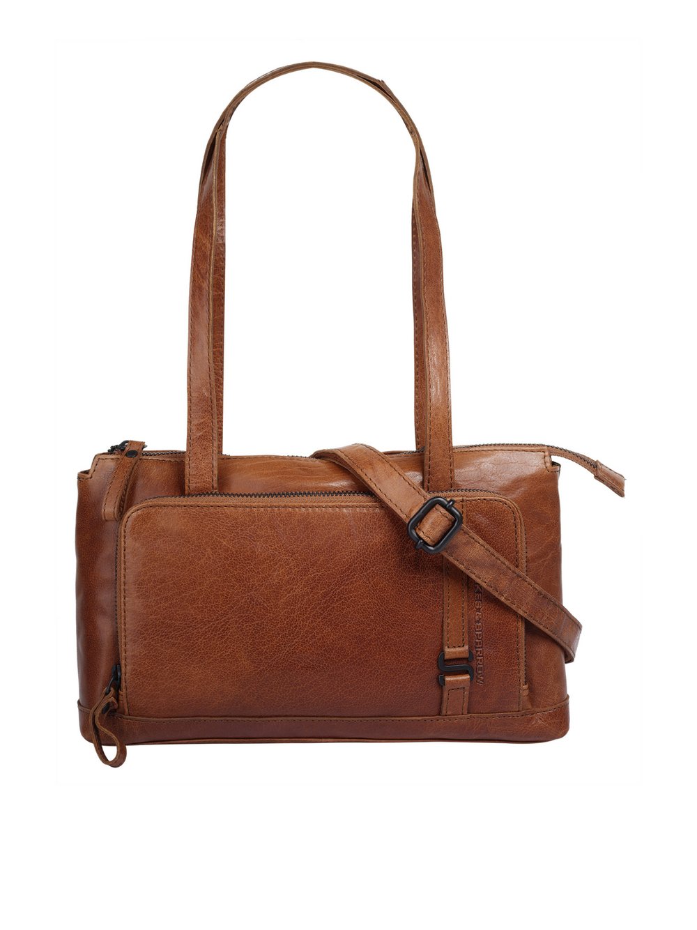 Spikes & Sparrow Handtasche Damen cognac, ONE SIZE Image